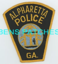 GEORGIA,ALPHARETTA POLICE 3